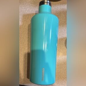 Corkcicle Aqua Blue Bottle